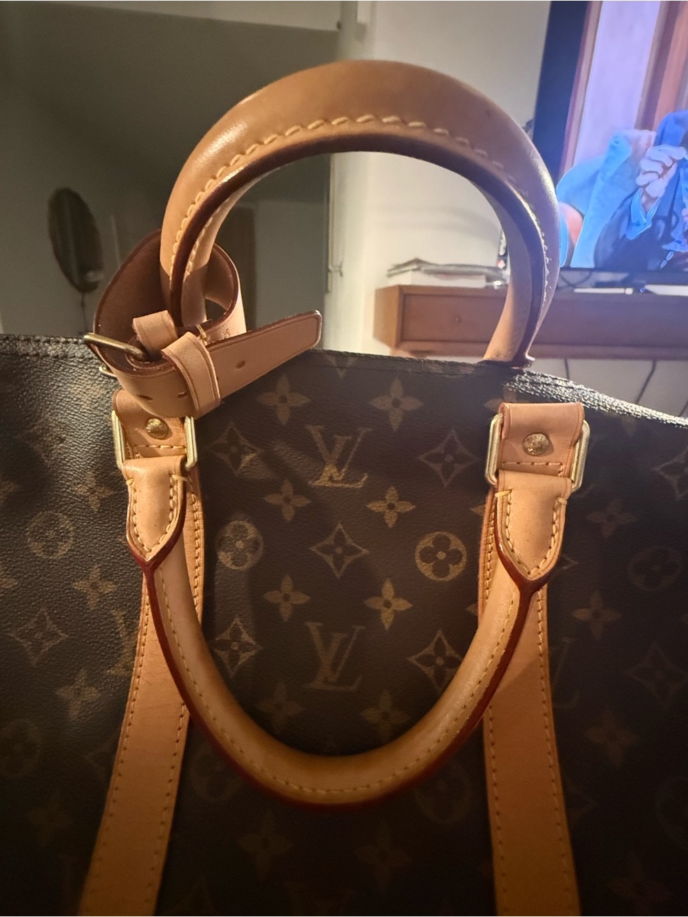 Louis Vuitton Keepall 55 Bandouliere Monogram Canvas Great Condition - Picture 2 of 9